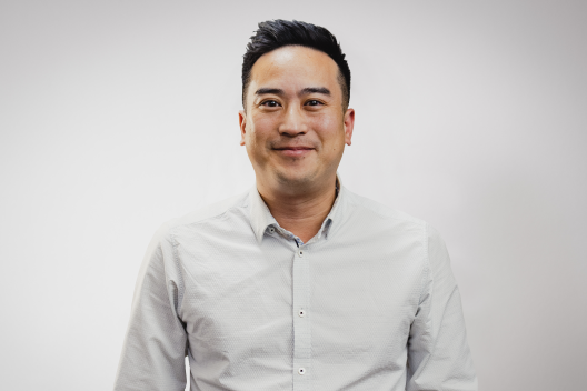 Ken Yeung smiles at the camera