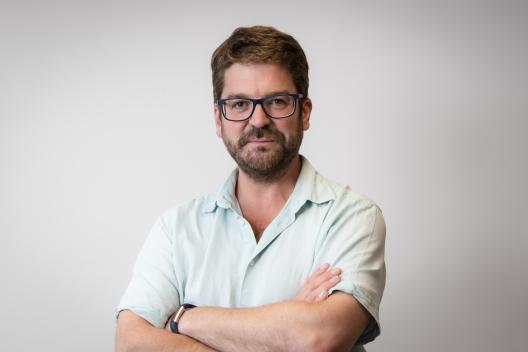 Matthew Horne smiles at the camera