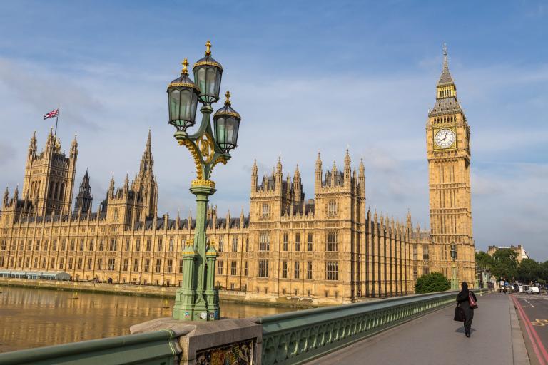 A photo of parliament